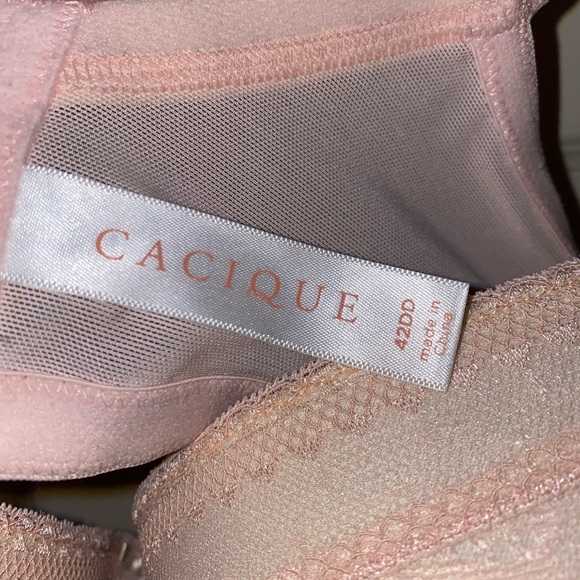 Lane Bryant Cacique Sized 44DD Lightly Lined Underwire Bra - Picture 2 of 5